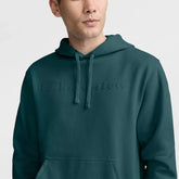 Powerblend Green Hoodie, Tonal Script Logo