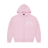 COLLY ARCH ZIP HOODIE PINK