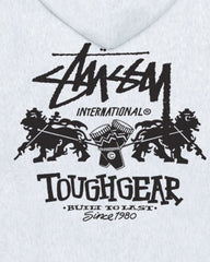 STUSSY TOUGH GEAR INTERNATIONAL HOODIE WHITE