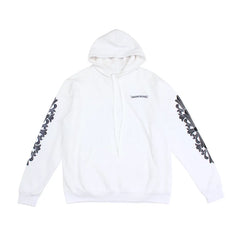Chrome hearts Eye Chart Pink Dagger Pullover Hoodie White