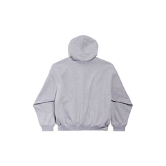 Men’s Patch Garde-robe Hoodie Medium Fit in Grey