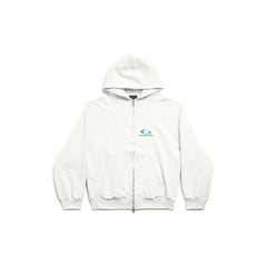 Men’s Loop Sports Icon Zip-up Hoodie Regular Fit in White