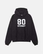 80 RELAXED HOODIE BLACK