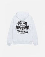 TOUGH GEAR INTERNATIONAL HOODIE WHITE