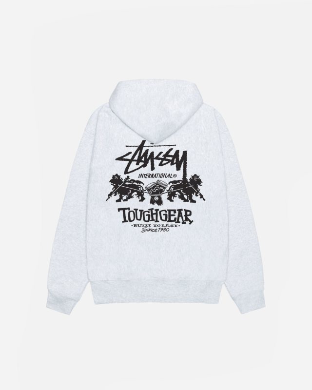 TOUGH GEAR INTERNATIONAL HOODIE WHITE