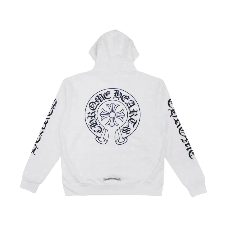 Chrome Hearts Horseshoe FU Monogram Cross Pullover Hoodie