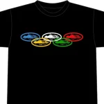 Corteiz Alcatraz Olympic T-Shirt Black