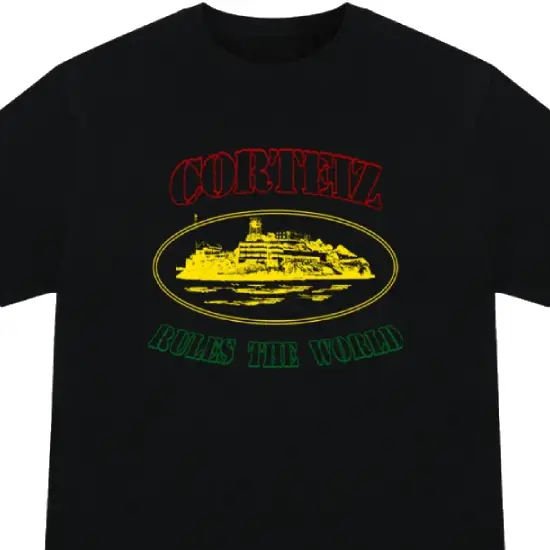 Corteiz Alcatraz T-Shirt Black