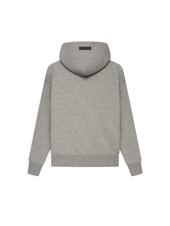 Fear Of God Essentials Kids Hoodie Dark Oatmeal