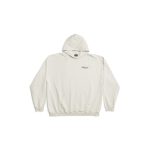 Political Campaign Hoodie Large Fit in Off White