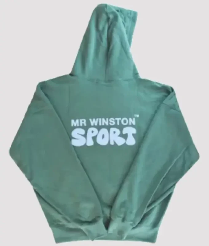 Mr Winston Co. Puff Hoodie – Forest