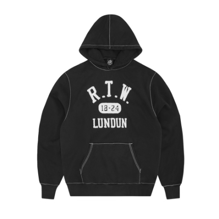 RTW COLLEGE HOODIE BLACK