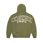 SUPERIOR ROYALE ZIP HOODIE OLIVE