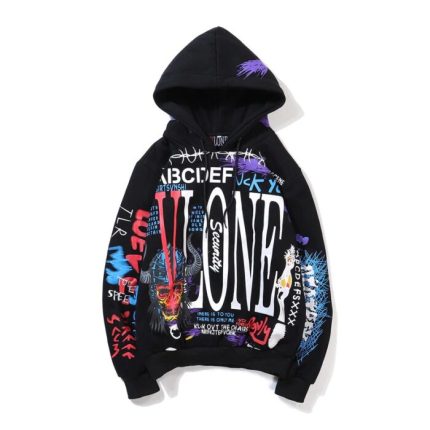 Vlone Graffiti Pullover Hoodie