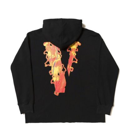 Vlone Shocker Skull Staple Hoodie