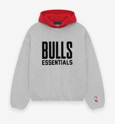 Essentials Bulls Hoodie Light Heather