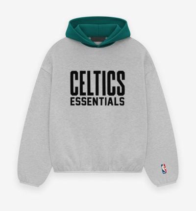 Essentials Celtics Hoodie Light Heather