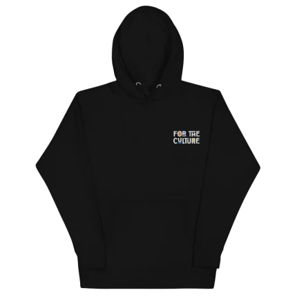 For The Culture - Left Chest Embroidery Hoodie