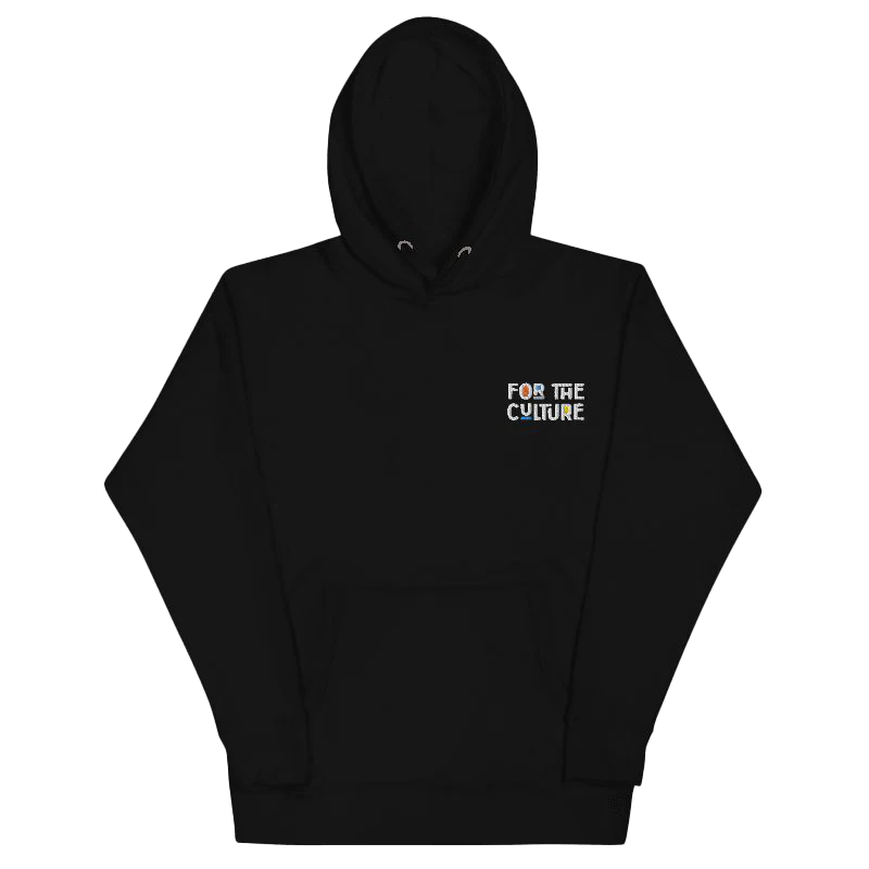 For The Culture - Left Chest Embroidery Hoodie