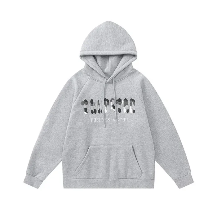 Trapstar It’s A Secret Logo Gray Hoodie